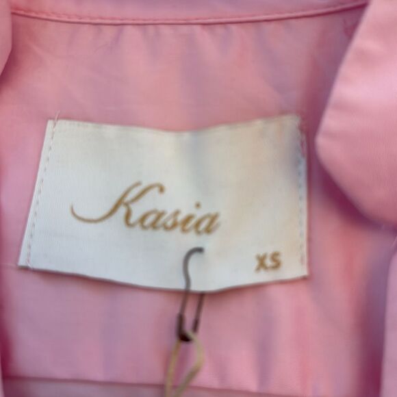 Kasia NWT Sold at Anthropologie Elastic Sleeves Retails $235 Extra Small - Picture 6 of 10